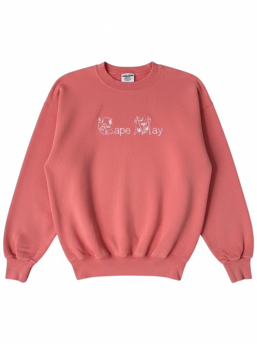 Cape May Jerzees Coral Crewneck Sweatshirt - Women - M
